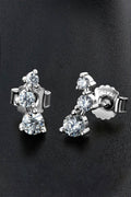 Adored Your Way Moissanite Stud Earrings - Hovatok