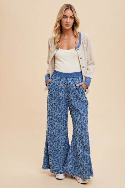 Annie Wear Contrast Trim Button Down Raglan Sleeve Cardigan - Hovatok