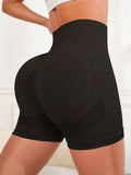 High Waist Active Shorts - Hovatok