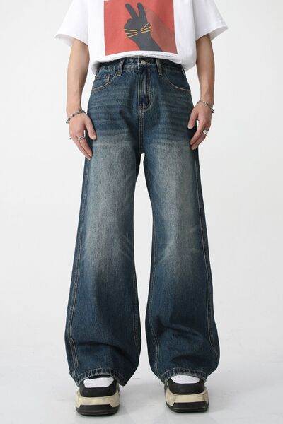 Bootcut Jeans with Pockets - Hovatok