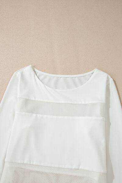 Round Neck Long Sleeve Bodysuit - Hovatok