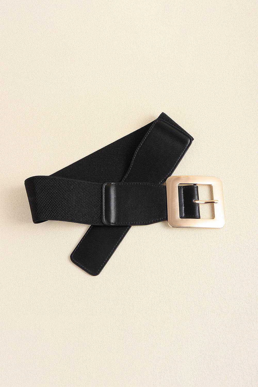 Alloy Buckle PU Leather Belt - Hovatok