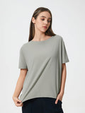 Millennia Round Neck Short Sleeve Active T-Shirt - Hovatok