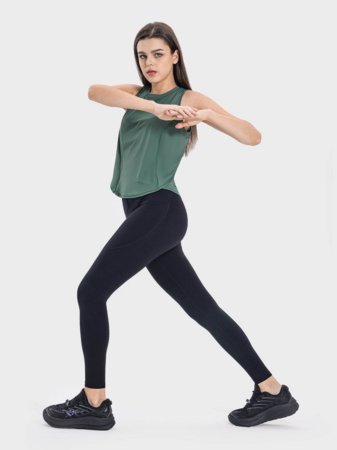Millennia Round Neck Active Tank - Hovatok