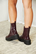 Forever Link Side Zip Platform Boots - Hovatok