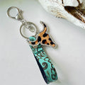 Rhinestone Bull Keychain - Hovatok