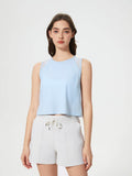 Millennia Round Neck Cropped Active Tank - Hovatok
