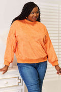Basic Bae Round Neck Dropped Shoulder Sweatshirt - Hovatok