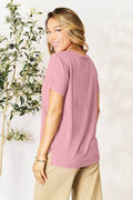 Basic Bae Full Size Round Neck Short Sleeve T-Shirt - Hovatok