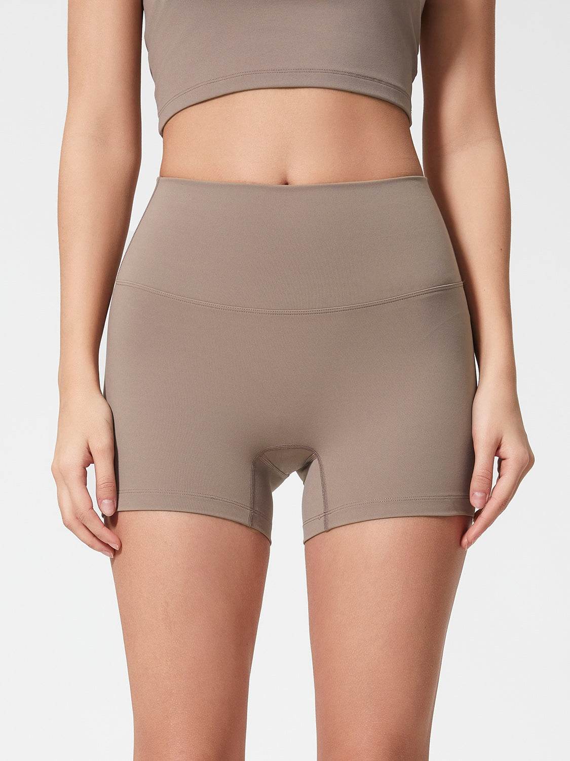 Millennia High Waist Active Shorts - Hovatok