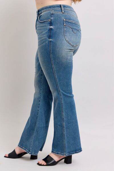 Judy Blue MR Tummy Control Vintage Wash Jeans - Hovatok