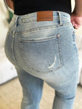 Judy Blue Full Size Mid Rise Flare Jeans - Hovatok