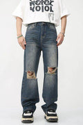 Distressed Jeans with Pockets - Hovatok