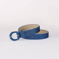 Sequin PU Leather Belt - Hovatok