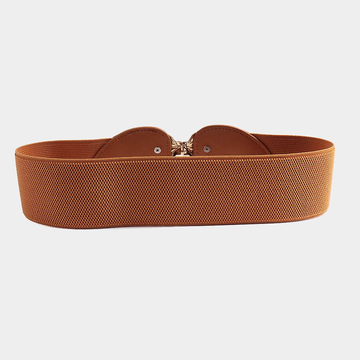 Alloy Leaf Buckle Elastic Belt - Hovatok