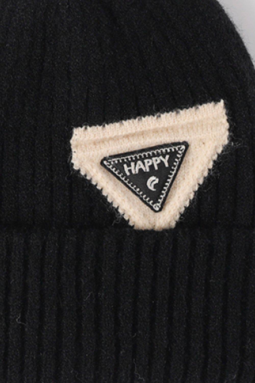 HAPPY Contrast Beanie - Hovatok