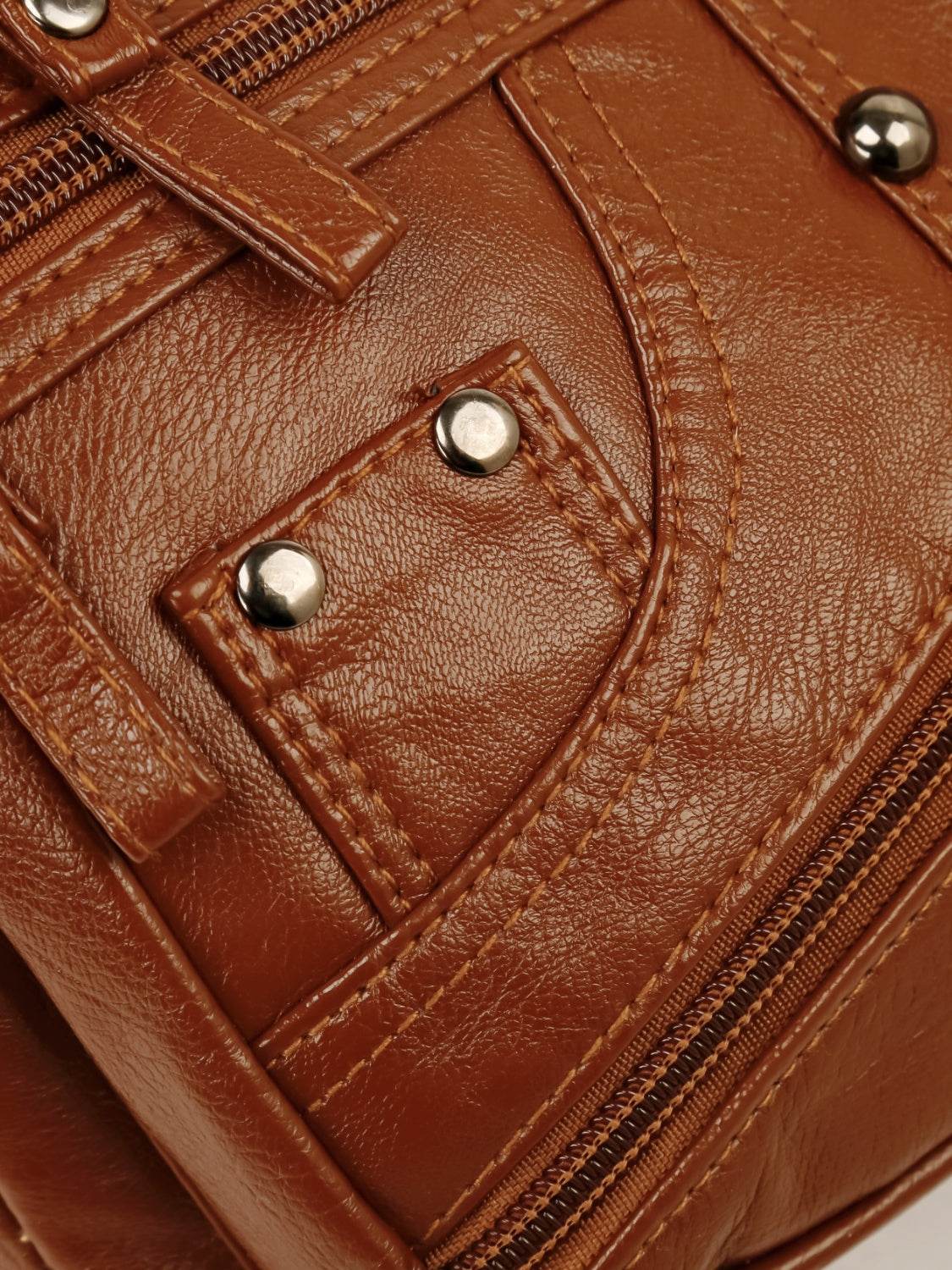 PU Leather Adjustable Strap Shoulder Bag - Hovatok