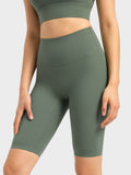 Millennia High Rise Wide Waistband Active Shorts - Hovatok