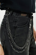 Treasure Point Shape Double Layer Alloy Belt - Hovatok