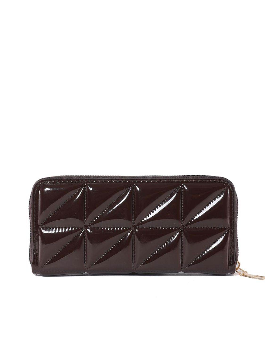 PU Leather Solid Color Wallet - Hovatok