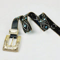 Rhinestone PU Leather Belt - Hovatok