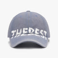 Letter Adjustable Baseball Cap - Hovatok