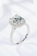 Adored 6 Carat Moissanite Halo Ring - Hovatok