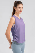 Notched Wide Strap Active Tank - Hovatok