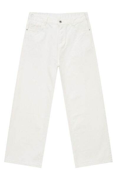 Wide Leg Jeans with Pockets - Hovatok