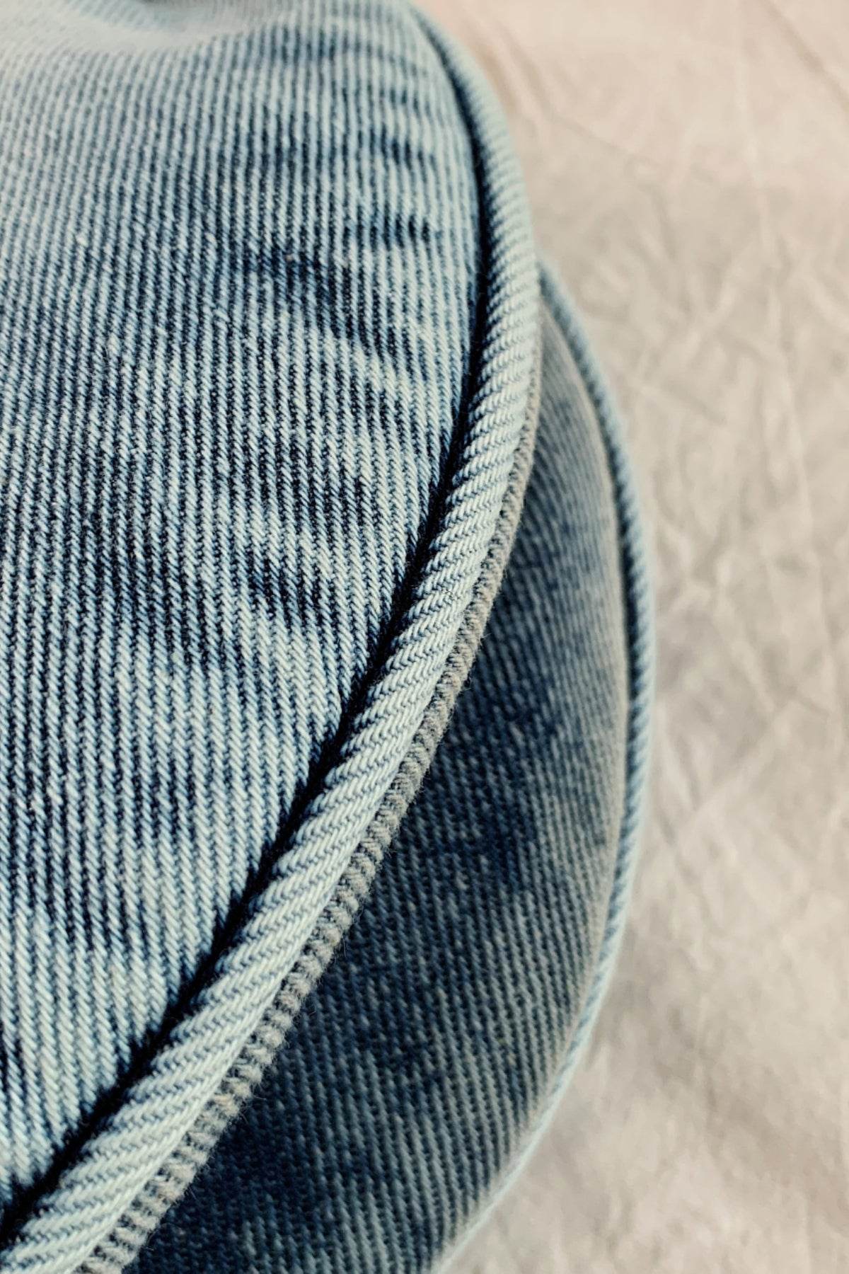 Contrast Denim Shoulder Bag - Hovatok