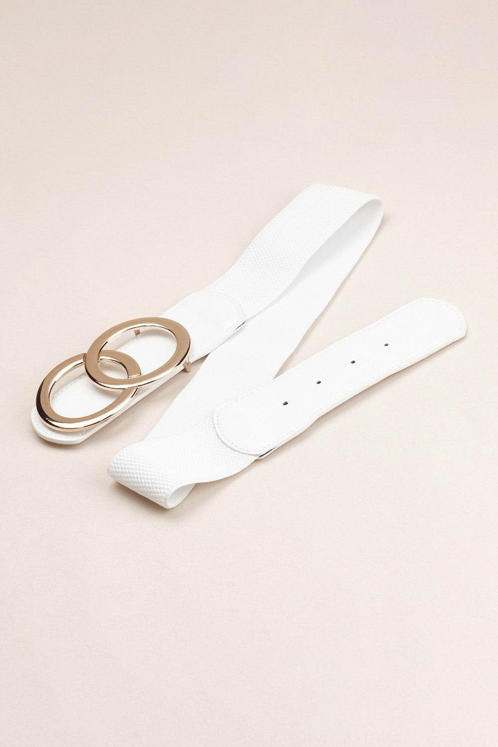 Zinc Alloy Buckle Elastic PU Belt - Hovatok